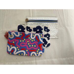 Ipsy Cosmetic Bags - set of 3